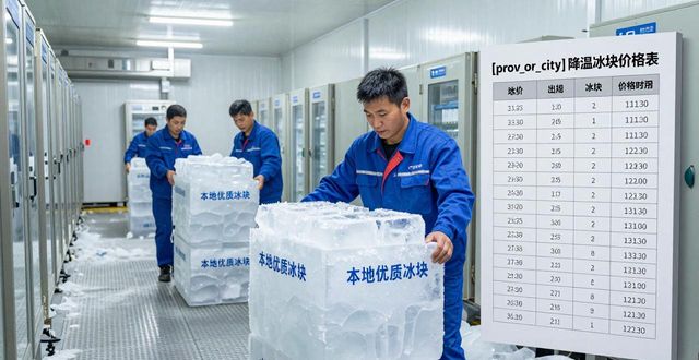 常熟降温冰块多少钱一吨？本地制冰厂报价来了